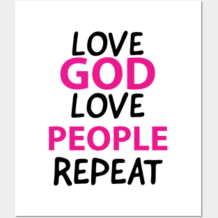 God Love People Awesome Christians Posters and Art